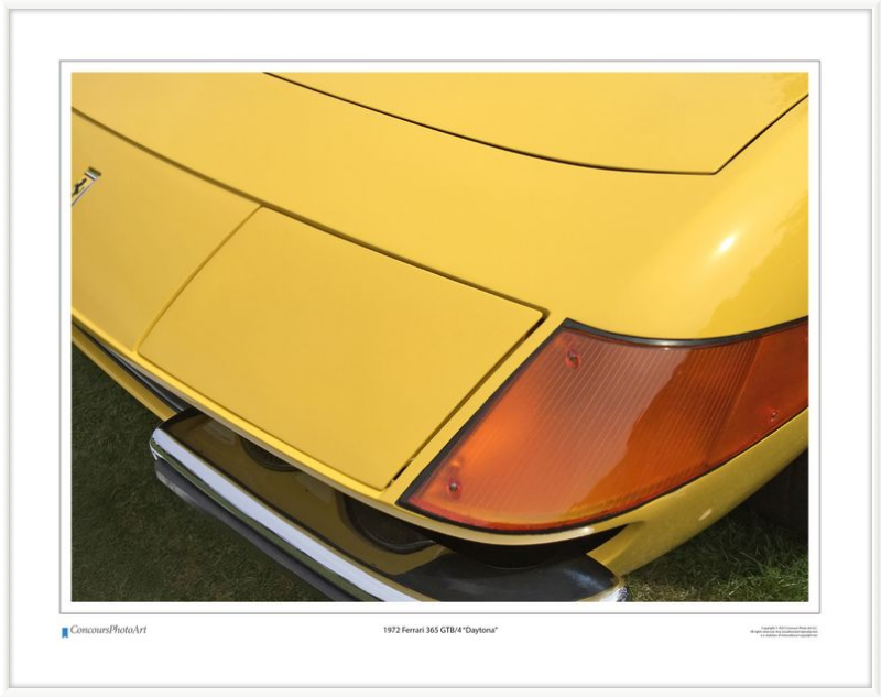 1972 Ferrari 365 GTB/4 “Daytona” / CPA205A / Color Image
