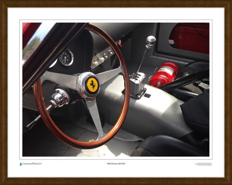 1962 Ferrari 250 GTO / CPA601A / Color Image
