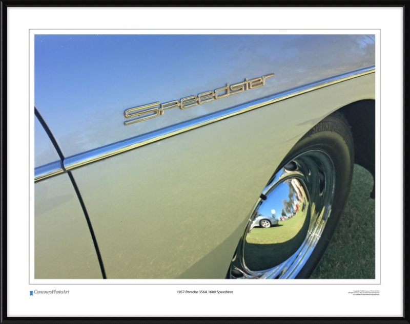1957 Porsche 356A 1600 Speedster / CPA210A / Color Image