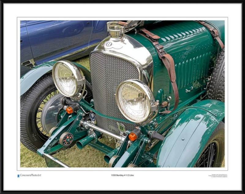 1930 Bentley 4 1/2 Litre / CPA113A / Color Print