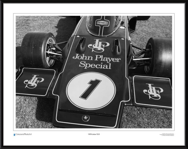 1970 Lotus 72/5 / CPA405B / Black and White
