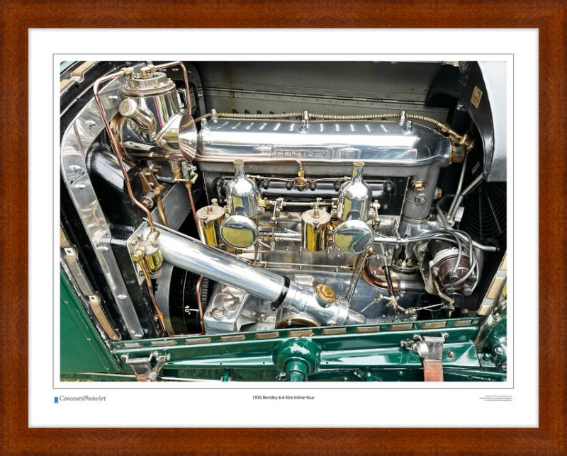 1930 Bentley 4.4-litre Inline-four / CPA713A / Color Print