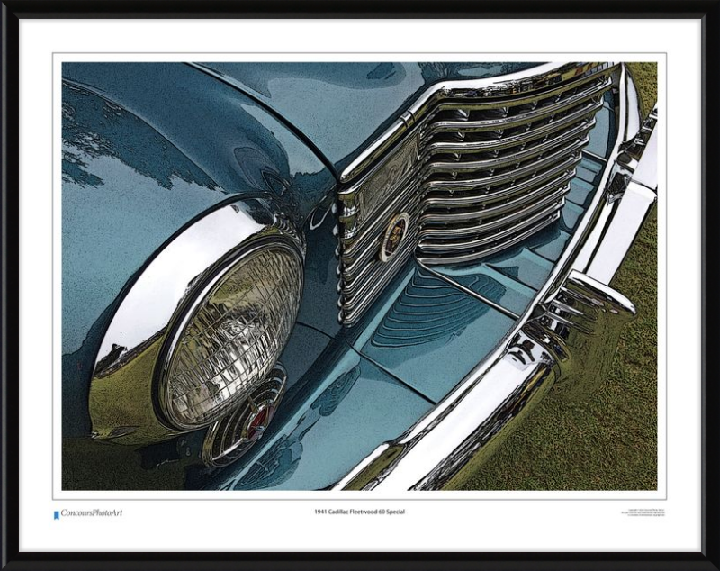 1941 Cadillac Fleetwood 60 Special / CPA321C / Stylized Print