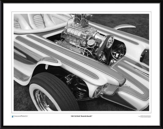 1961 Ed Roth "Beatnik Bandit" / CPA511B / Black and White