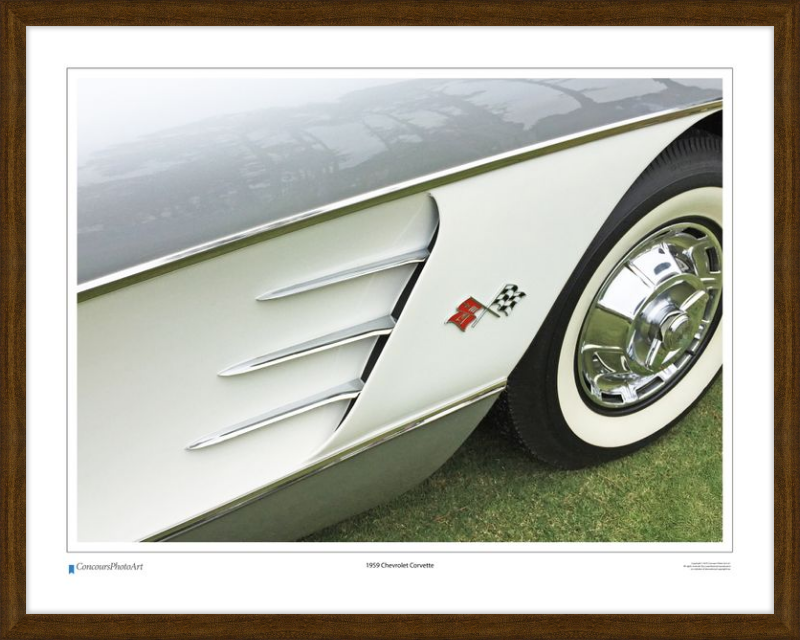 1959 Chevrolet Corvette / CPA320A / Color Print