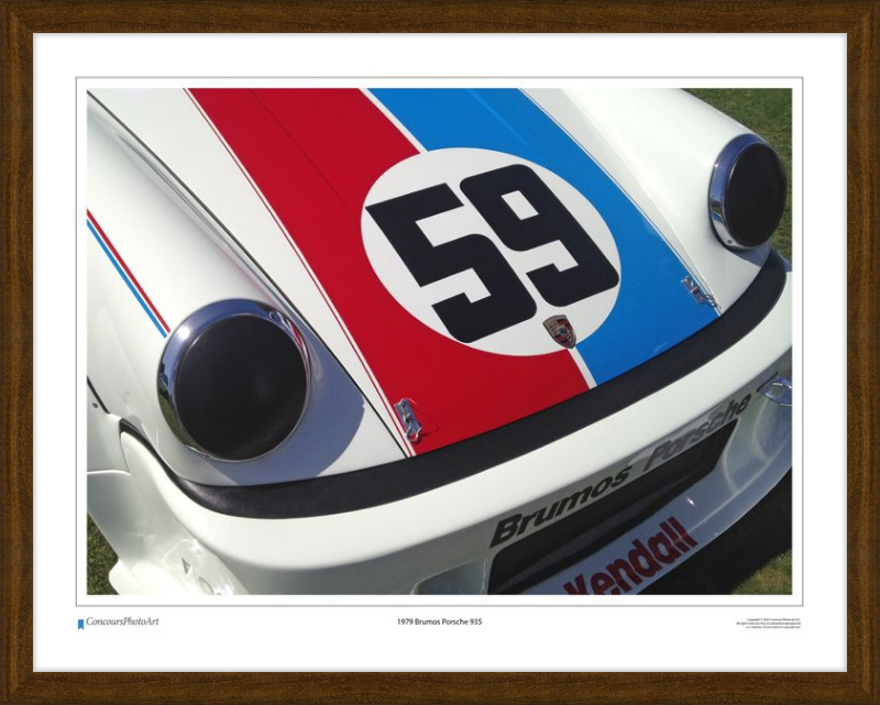 1979 Brumos Porsche 935 / CPA401A / Color Image