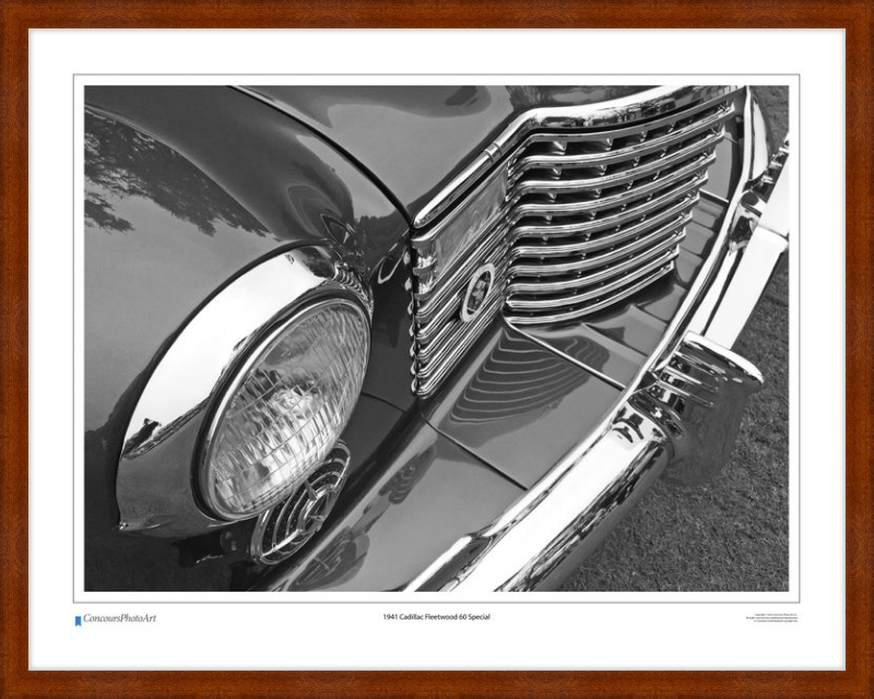 1941 Cadillac Fleetwood 60 Special / CPA321B / B&W Print