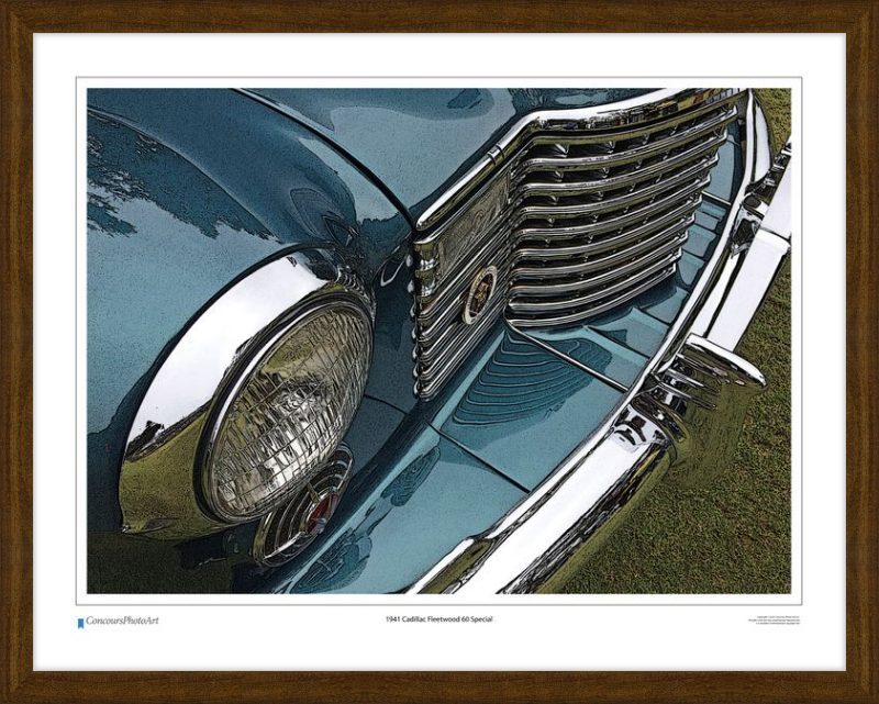 1941 Cadillac Fleetwood 60 Special / CPA321C / Stylized Print