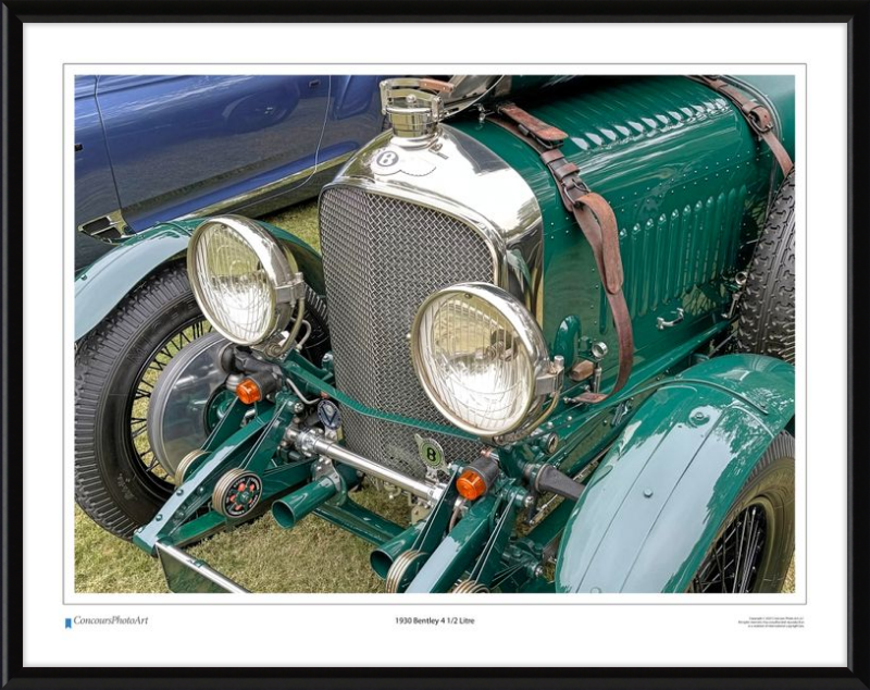 1930 Bentley 4 1/2 Litre / CPA113A / Color Print