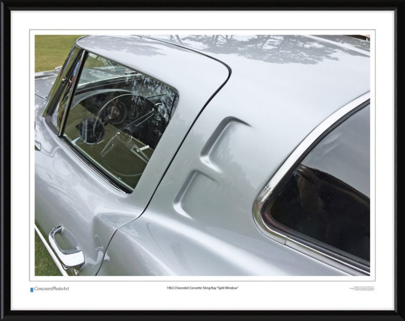 1963 Chevrolet Corvette Sting Ray "Split Window" / CPA301A / Collor Print
