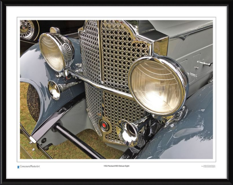 1932 Packard 903 Deluxe Eight / CPA312A / Color Print