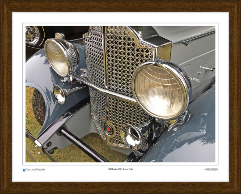 1932 Packard 903 Deluxe Eight / CPA312A / Color Print