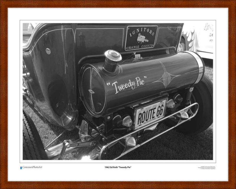1962 Ed Roth "Tweedy Pie" / CPA512B / Black and White