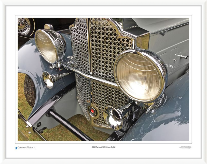 1932 Packard 903 Deluxe Eight / CPA312A / Color Print