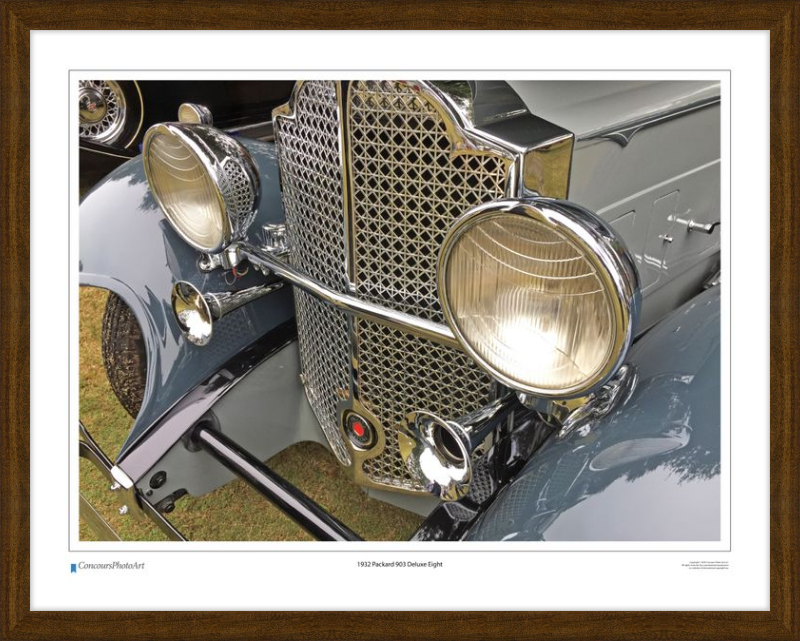 1932 Packard 903 Deluxe Eight / CPA312A / Color Print