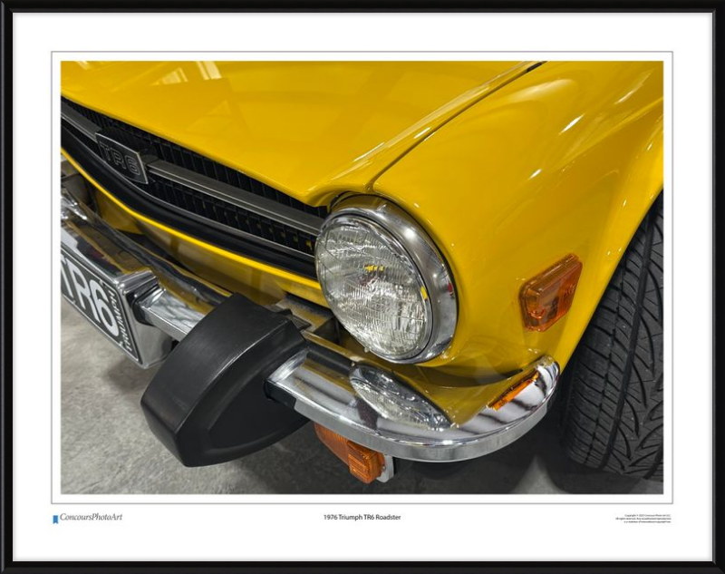 1976 Triumph TR6 Roadster / CPA109A / Color Image