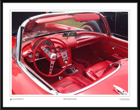 1962 Chevrolet Corvette / CPA609A / Color Image