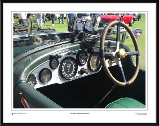 1930 Aston Martin International / CPA602A / Color Image