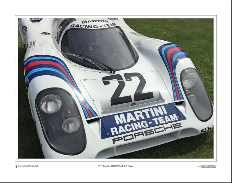 1971 Porsche 917KH "Short Tail" Coupe / CPA409A / Color Image