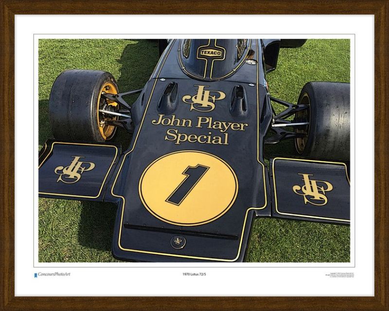 1970 Lotus 72/5 / CPA405C / Stylized Image