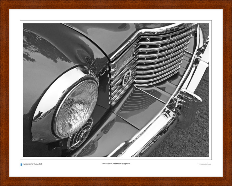 1941 Cadillac Fleetwood 60 Special / CPA321B / B&W Print