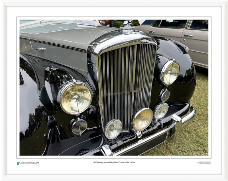 1952 Bentley Mark VI Drophead Coupe by Park Ward / CPA114A / Color Print