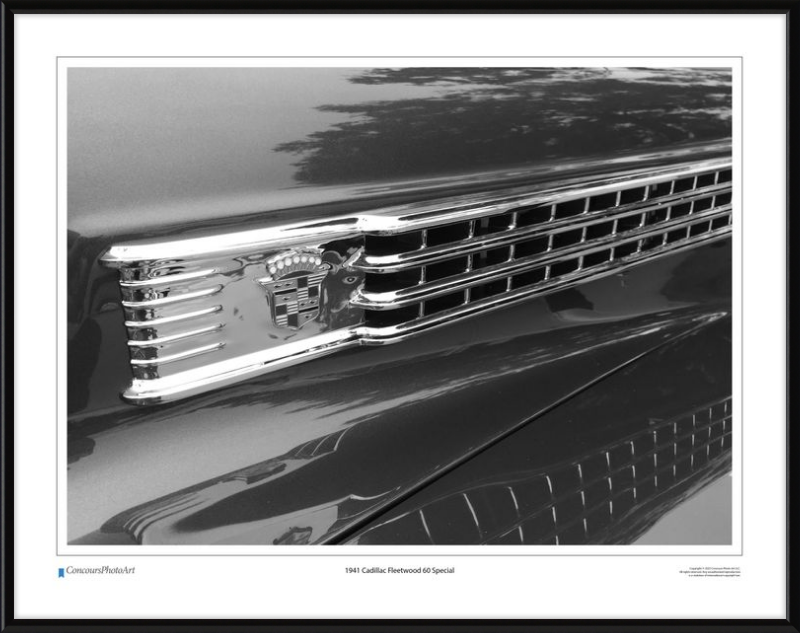 1941 Cadillac Fleetwood 60 Special / CPA305B / Black and White