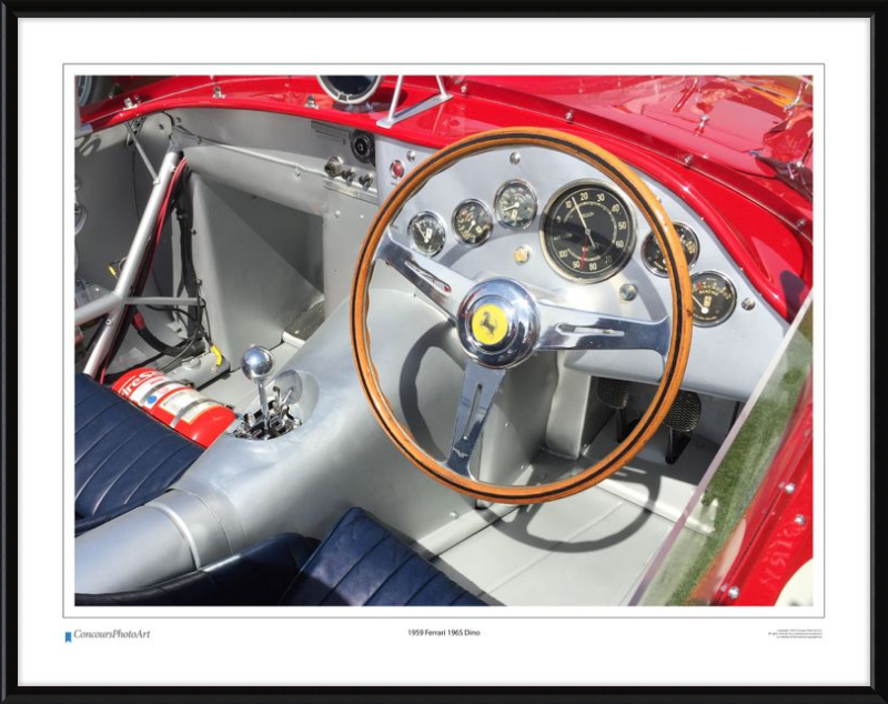 1959 Ferrari 196S Dino / CPA604A / Color Print