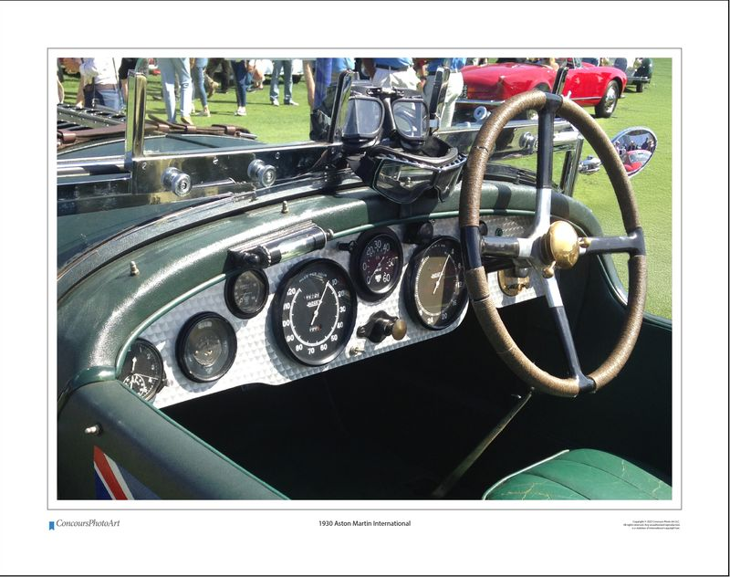 1930 Aston Martin International / CPA602A / Color Image