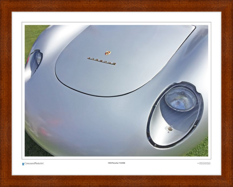 1959 Porsche 718 RSK / CPA212A / Color Print