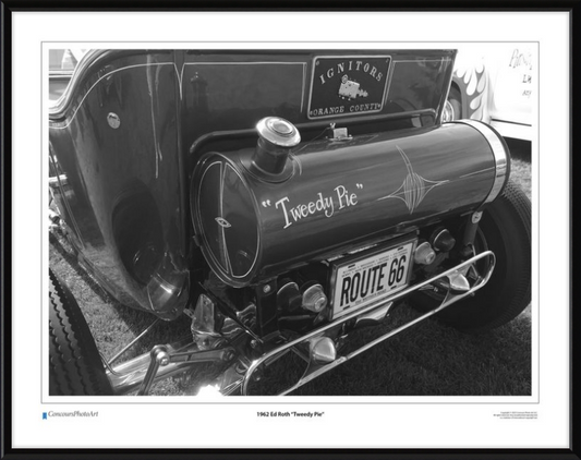 1962 Ed Roth "Tweedy Pie" / CPA512B / Black and White