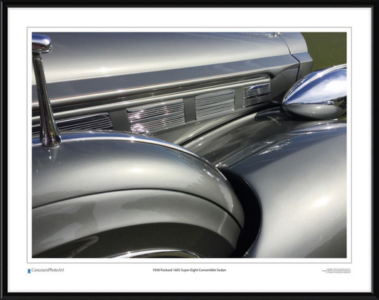 1938 Packard 1605 Super Eight Convertible Sedan / CPA308A / Color Image