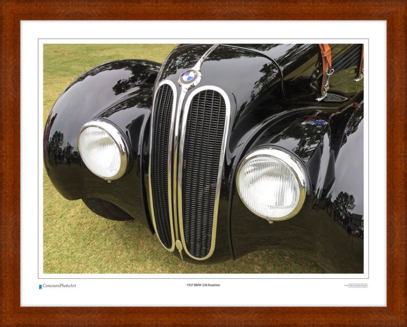 1937 BMW 328 Roadster / CPA206A / Color Print