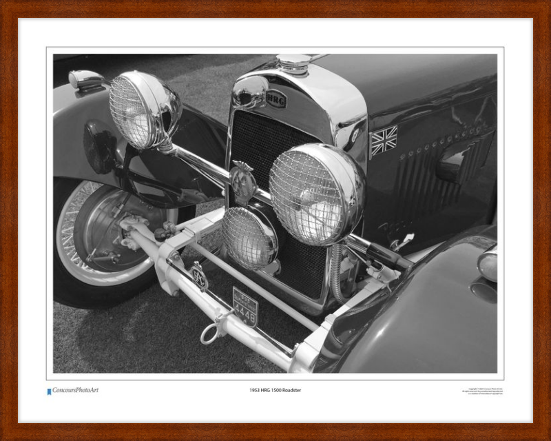 1953 HRG 1500 Roadster / CPA107B / Black and White
