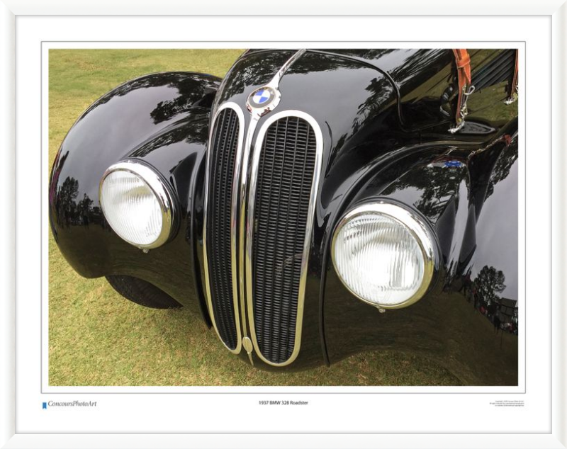 1937 BMW 328 Roadster / CPA206A / Color Print
