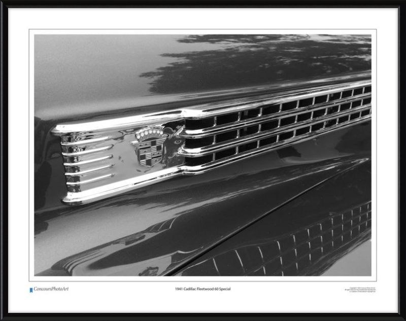 1941 Cadillac Fleetwood 60 Special / CPA305B / Black and White