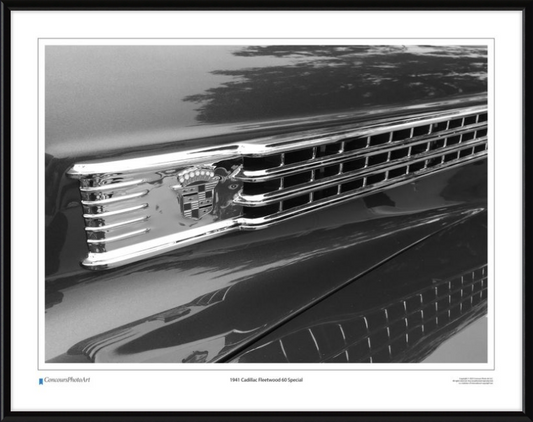 1941 Cadillac Fleetwood 60 Special / CPA305B / Black and White