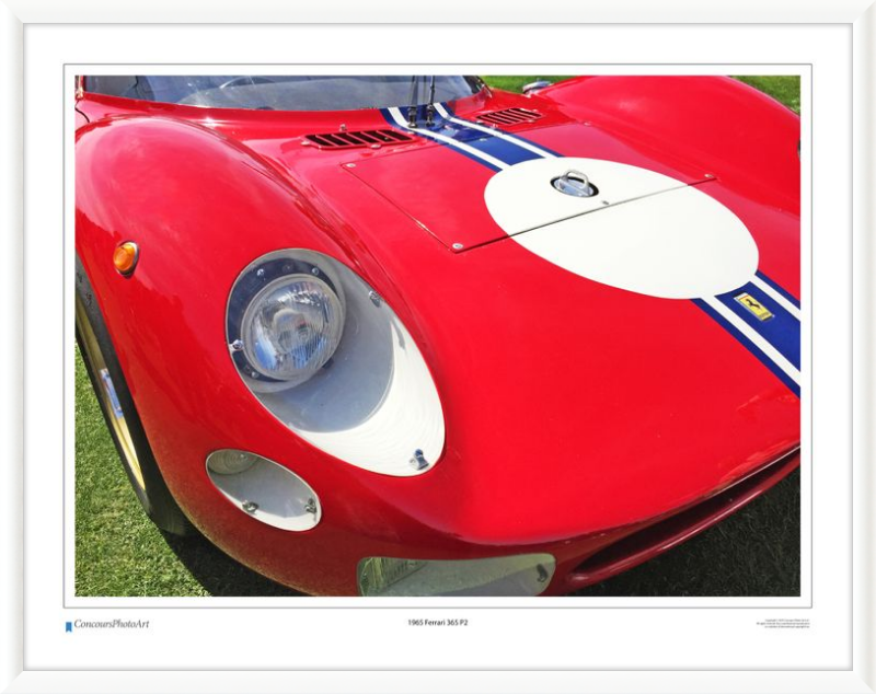 1965 Ferrari 365 P2 / CPA411A / Color Print