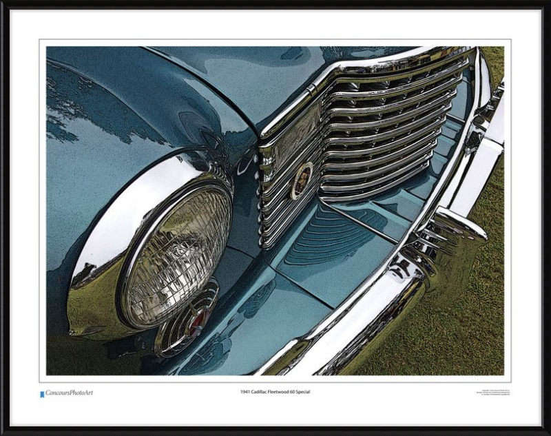 1941 Cadillac Fleetwood 60 Special / CPA321C / Stylized Print