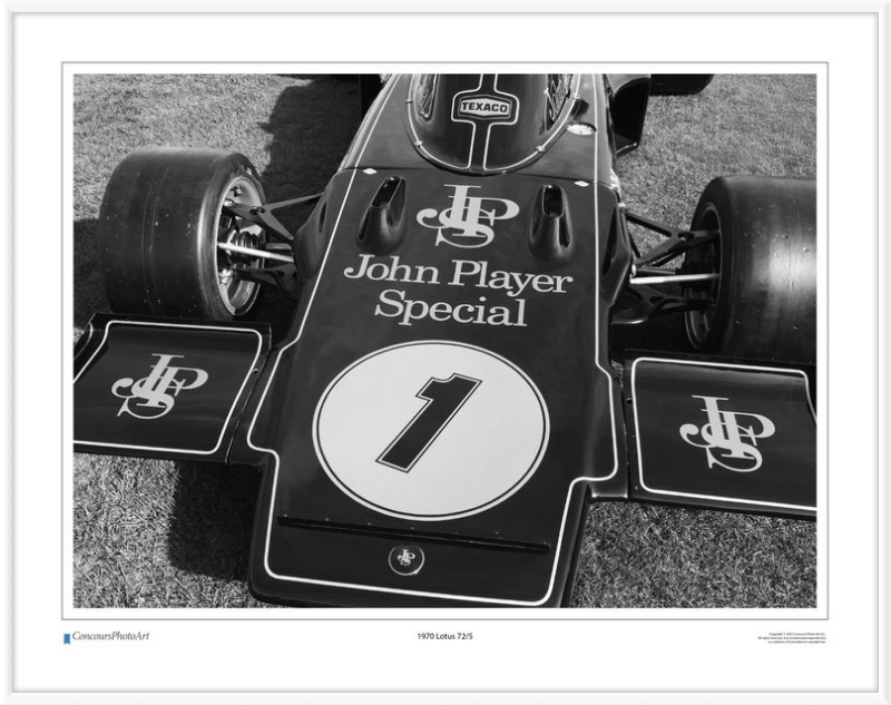 1970 Lotus 72/5 / CPA405B / Black and White