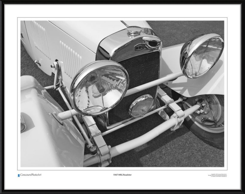 1947 HRG Roadster / CPA102B / Black and White