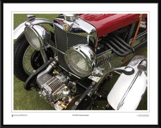1933 MG J2 Supercharged / CPA101A / Color Image