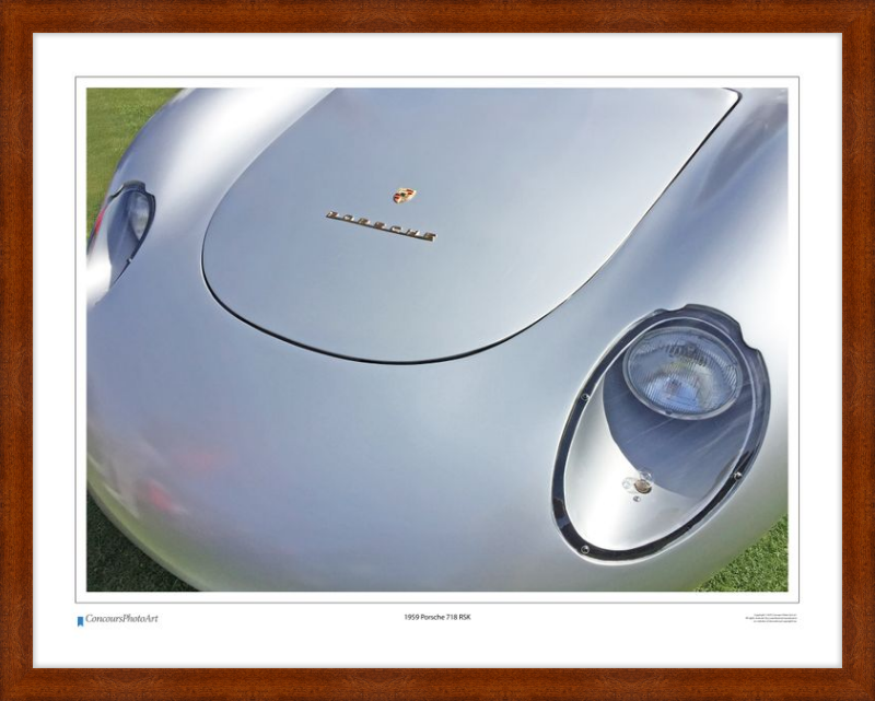 1959 Porsche 718 RSK / CPA212A / Color Print