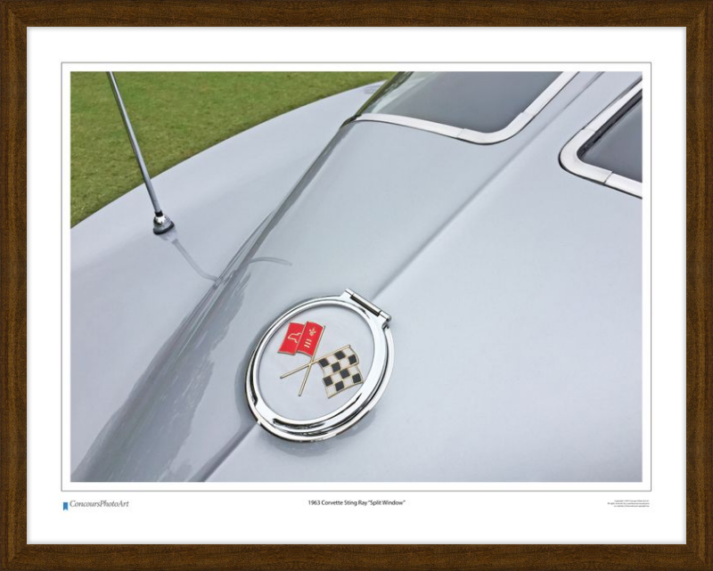 1963 Chevrolet Corvette Sting Ray "Split Window" / CPA317A / Color Print